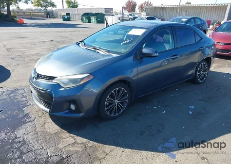 2014 Toyota Corolla S Plus from USA, damaged, VIN 5YFBURHE1EP060562